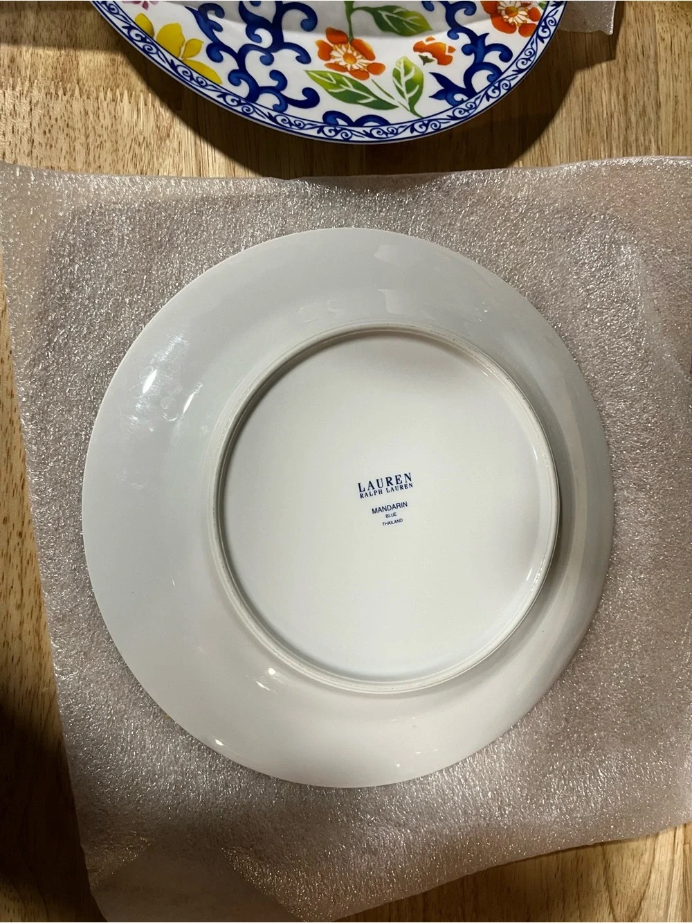 Ralph Lauren Multicolor Floral Porcelain Salad/Dessert Plate